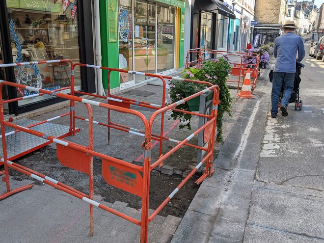 Travaux rue de la Chausée