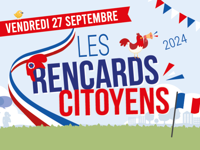 Les rencards citoyens - illustration de l'affiche