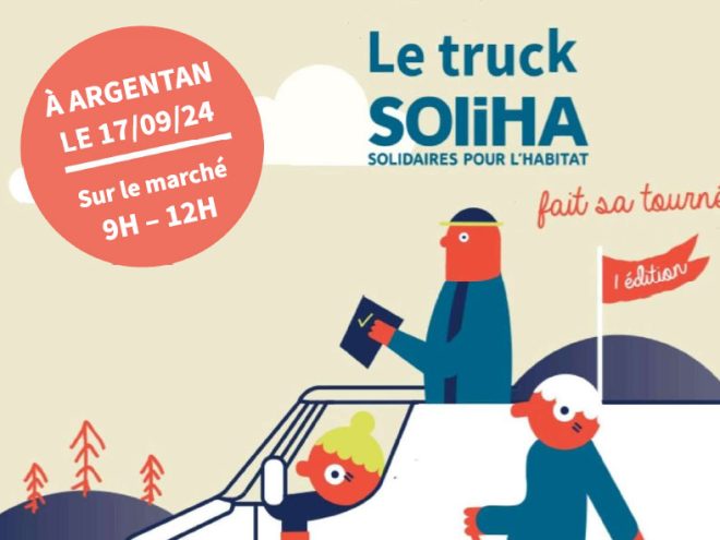 Truck SOLIHA à Argentan le 17 septembre