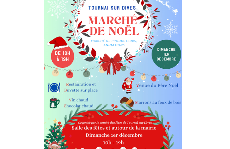 marché de Noël tournai sur dives