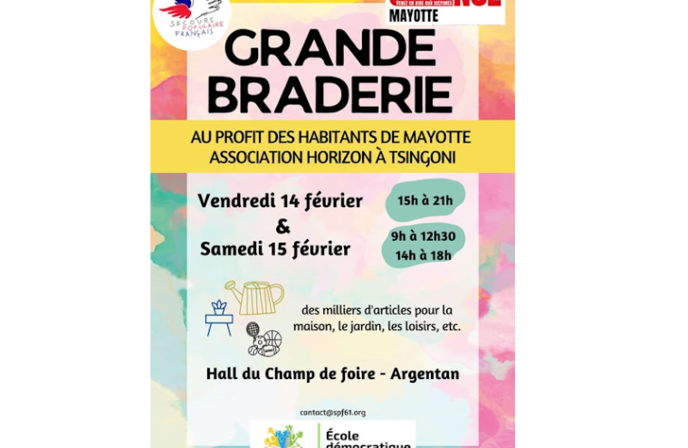 Grande braderie 14 février