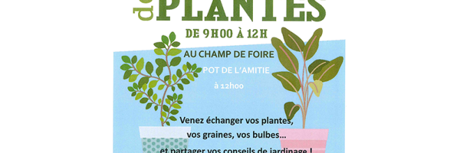 Troc plantes à Ecouché