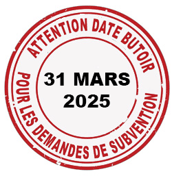 Date butoir des demandes de subventions : 30 mars 2025 